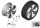 Diagram for 2020 BMW i8 Alloy Wheels - 36116855313