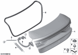 Diagram for BMW M235i xDrive Gran Coupe Lift Support - 51247475079