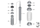 Diagram for BMW 335d Coil Spring Insulator - 33536764420