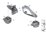 Diagram for BMW 330i GT xDrive Engine Mount - 22116861401