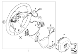 Diagram for 2008 BMW X3 Cruise Control Switch - 61316929935