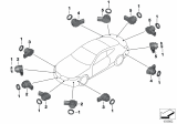 Diagram for BMW M8 Parking Sensors - 66209472175