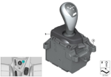 Diagram for BMW M2 Automatic Transmission Shift Levers - 61317855496