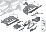 Diagram for BMW 440i Gran Coupe Steering Column Cover - 61316823467