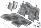 Diagram for 2012 BMW 640i Seat Cushion Pad - 52207266502