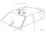 Diagram for 1990 BMW M3 Antenna - 65221386412