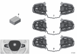 Diagram for BMW 740i Cruise Control Switch - 61319388731