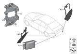 Diagram for BMW 440i Gran Coupe Parking Assist Distance Sensor - 66326884288