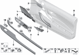 Diagram for 2015 BMW 650i Door Handle - 51417262001