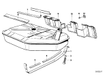 Diagram for 1984 BMW 733i Fuel Tank Strap - 16111118226