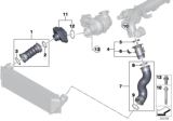 Diagram for BMW Intake Manifold Gasket - 11618509400