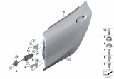 Diagram for 2020 BMW 840i Gran Coupe Door Check - 51227440724