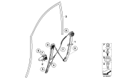 Diagram for BMW X6 Window Regulator - 51337197301