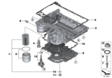 Diagram for BMW X5 M Oil Pan Gasket - 11137566644