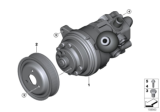 Diagram for 2008 BMW X5 Power Steering Pump - 32416783962