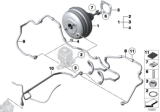 Diagram for BMW 740i Brake Booster Vacuum Hose - 11667564959