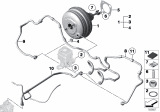 Diagram for 2011 BMW 740Li Brake Booster Vacuum Hose - 11667564959