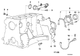 Diagram for BMW 318is Knock Sensor - 12141734580