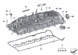 Diagram for BMW 840i xDrive Valve Cover Gasket - 11129894803