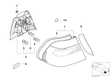 Diagram for 2002 BMW 325Ci Back Up Light - 63216937450