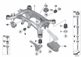 Diagram for 2019 BMW X4 Control Arm Bushing - 33316882543