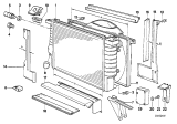 Diagram for BMW M5 Fan Shroud - 17112227101