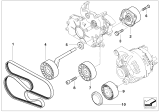 Diagram for 2010 BMW 335d Serpentine Belt - 11288477786