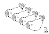 Diagram for 2012 BMW 335is Cruise Control Switch - 61319223073