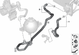 Diagram for 2020 BMW X4 Cooling Hose - 64216993452