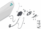 Diagram for 2019 BMW 640i xDrive Gran Turismo Door Latch Cable - 51215A077A4