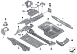 Diagram for BMW Z4 Floor Pan - 41007225096