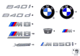 Diagram for BMW 840i xDrive Gran Coupe Emblem - 51147446338