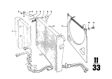 Diagram for 1973 BMW 3.0CS Radiator - 17111102866