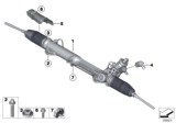 Diagram for BMW 335xi Steering Gearbox - 32106777473