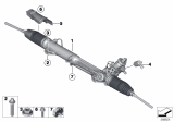 Diagram for BMW 335i xDrive Steering Gearbox - 32106777473