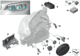 Diagram for BMW M235i Headlight Bulb - 07119907004