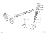 Diagram for 1995 BMW 318i Rocker Shaft Spring Kit - 11341739472