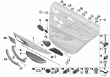 Diagram for 2019 BMW X6 Door Armrest - 51412922799