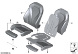 Diagram for BMW 540i Seat Heater Pad - 52107450449