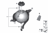 Diagram for 2015 BMW 528i Coolant Reservoir - 17138614293