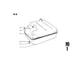 Diagram for 1970 BMW 2002 Fuel Tank - 16111107663