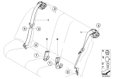 Diagram for 2013 BMW M3 Seat Belt - 72117119392