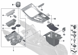 Diagram for 2019 BMW X3 Cup Holder - 51169392685