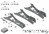 Diagram for 2020 BMW M2 Center Console Base - 51167945416