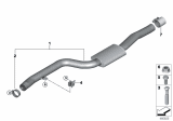 Diagram for 2018 BMW 740i xDrive Muffler - 18308635872