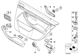 Diagram for 2000 BMW 540i Door Armrest - 51428206005