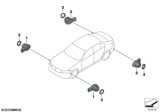 Diagram for BMW M235i xDrive Gran Coupe Parking Sensors - 66209460319