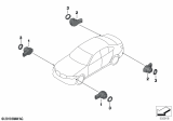 Diagram for BMW M235i xDrive Gran Coupe Parking Assist Distance Sensor - 66209460319