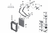 Diagram for 2010 BMW X5 Engine Oil Cooler - 17217533476