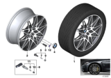Diagram for 2019 BMW M4 Alloy Wheels - 36108090192